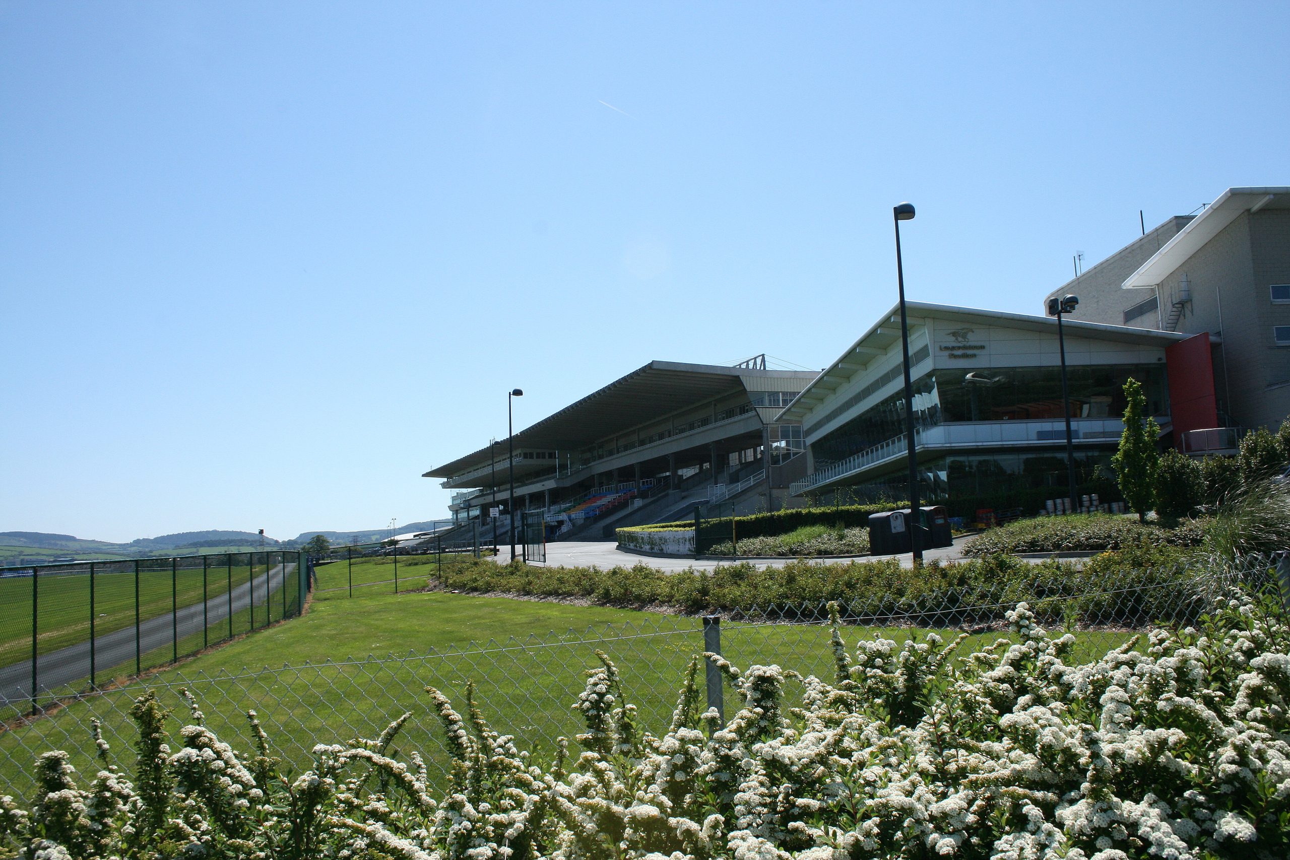 Leopardstown Racecourse in Ireland, home of the Irish Champion Stakes