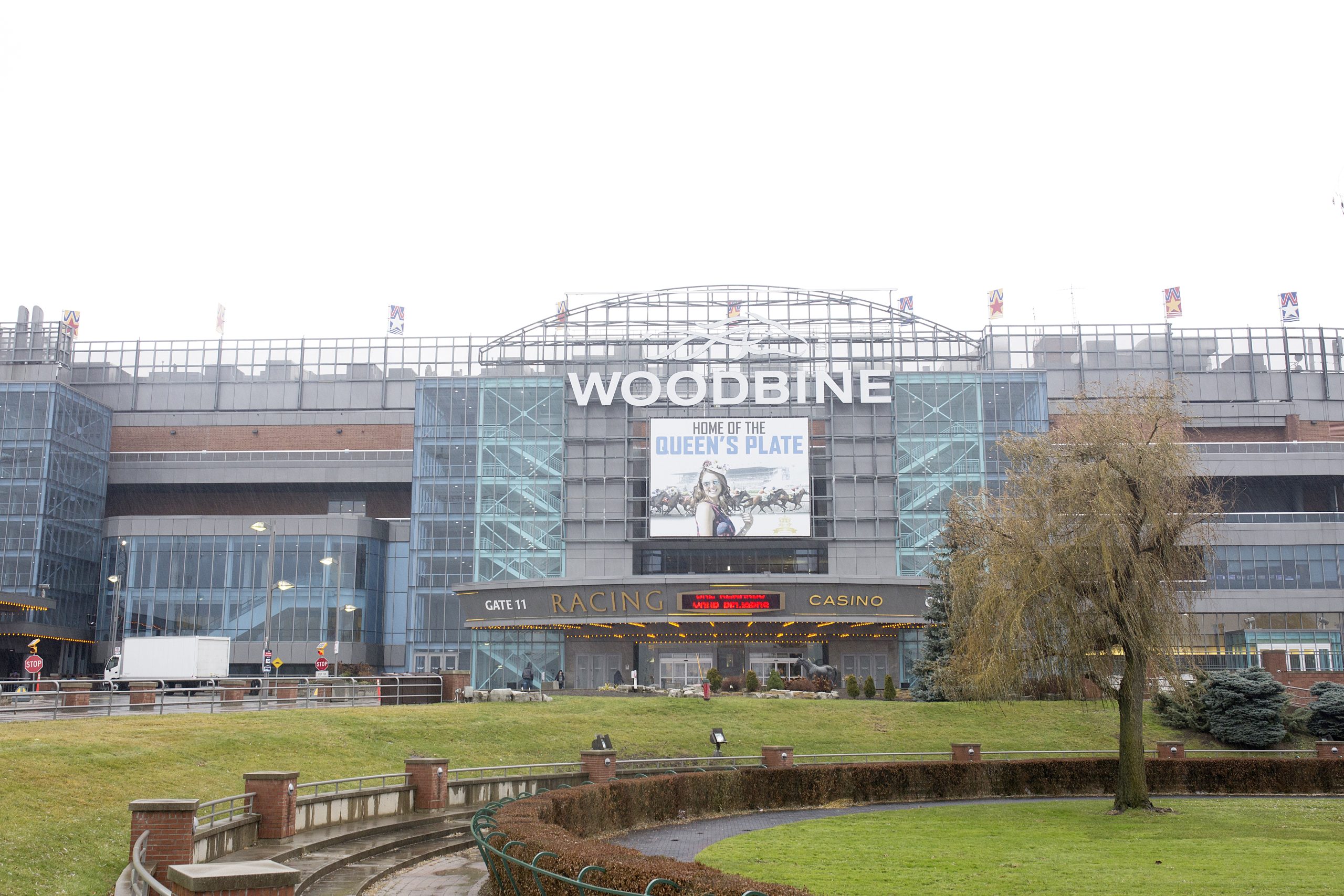Woodbine Racetrack in Toronto, host of the Woodbine Mile